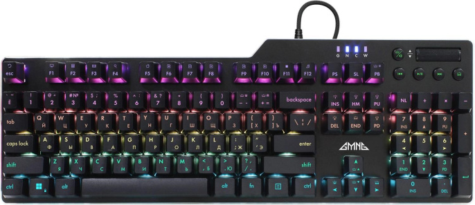 Клавиатура GMNG GG-KB765XP, проводная, USB, механическая, черный [1901096]