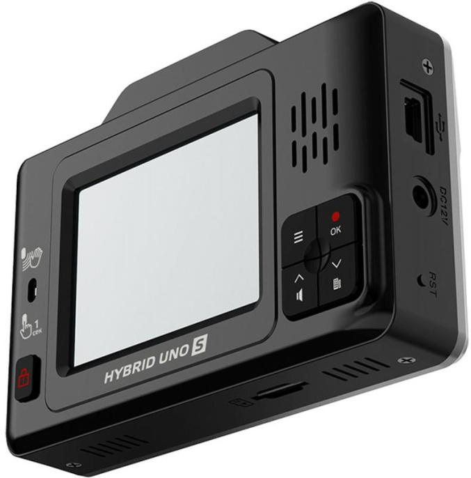 Видеорегистратор с радар-детектором SilverStone F1 Hybrid UNO S,  GPS
