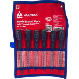 Набор надфилей (6 предметов) МАСТАК 311-06P