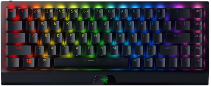 Игровая клавиатура Razer BlackWidow V3 Mini HyperSpeed Yellow Switch - Russian Layout/ Razer BlackWidow V3 Mini HyperSpeed Yellow Switch Gaming keyboard - Russian Layout