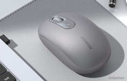 Беспроводная компьютерная мышьUGREEN MU105 90669 2.4G Wireless Mouse. Цвет: лунный серый