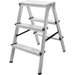 Двухсторонняя стремянка Новая Высота 2х3 ступени 1120203