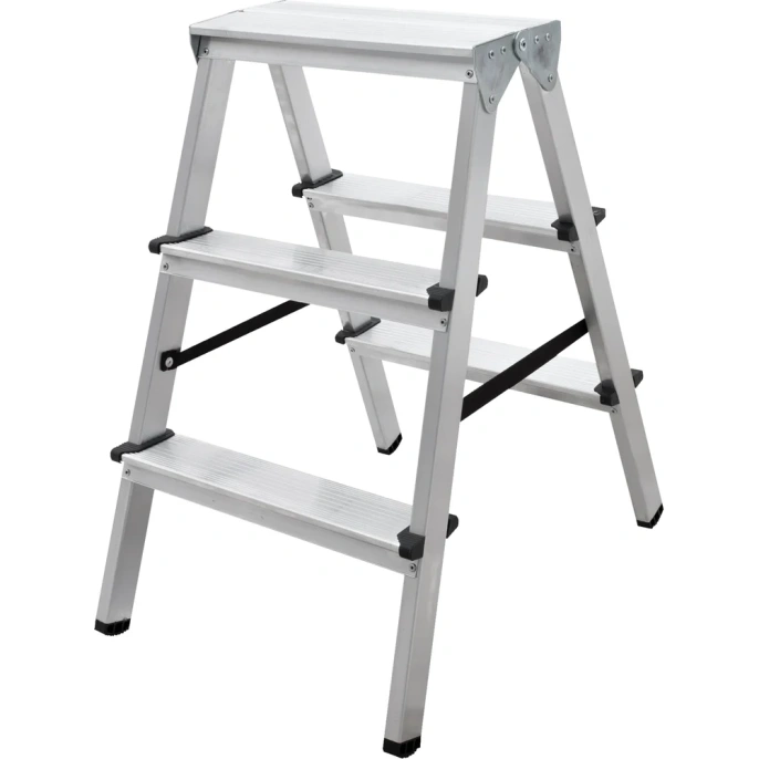 Двухсторонняя стремянка Новая Высота 2х3 ступени 1120203