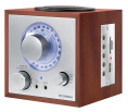 Радиоприемник настольный Hyundai H-SRS200 вишня USB SD/microSD