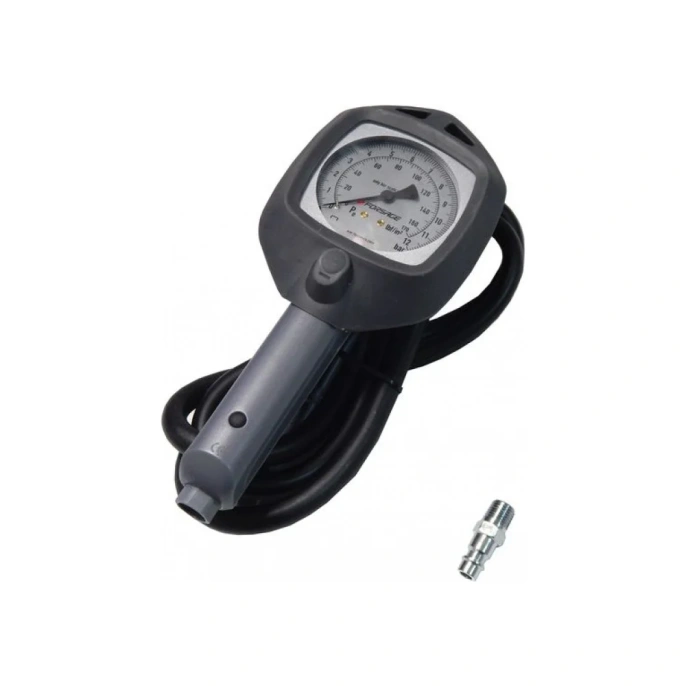 Пистолет для подкачки шин с манометром и шлангом Forsage 2м F-STG-23(26641)
