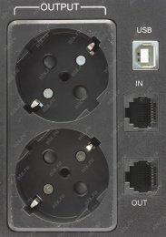 CyberPower ИБП Line-Interactive UT650E 650VA/360W RJ11/45 2 EURO Акция