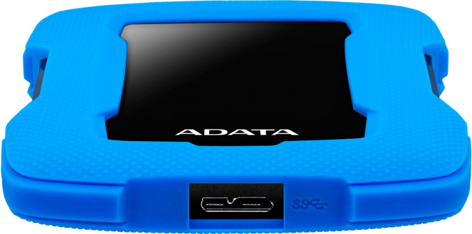 ADATA 1ТБ Внешний диск HDD A-Data DashDrive Durable HD330, USB 3.0, синий [ahd330-1tu31-cbl]