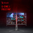 27" Монитор BLOODY MN272Q,  2560x1440,  IPS,  240Гц,  2хHDMI,  2хDP,  темно-серый