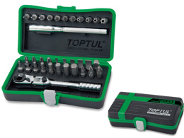 Набор головок MINI 1/4" 34предм. 6гр.TOPTUL GADW3401