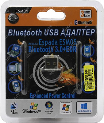 Точка доступа Espada ESM-05 Bluetooth v3.0 USB2.0 Adapter