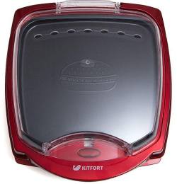 Электрогриль KitFort KT-1610 красный [кт-1610]