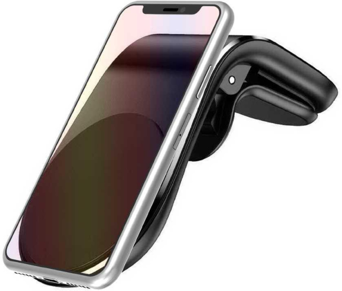 Держатель Wiiix HT-171VMG-B для смартфонов, магнитный, черный