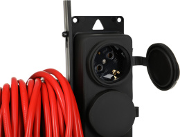 Удлинитель силовой StarWind ST-PS3.10/B-16, розеток 3шт, 3x0.75 кв.мм, 16A, 10м, ПВС, рамка пластиковая, оранжевый