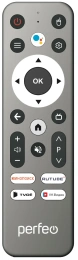 Perfeo SMART TV BOX приставка "PREMIER 4/16",Allwinner H618,Android 12, 4Gb/16Gb,Пульт Bluetooth