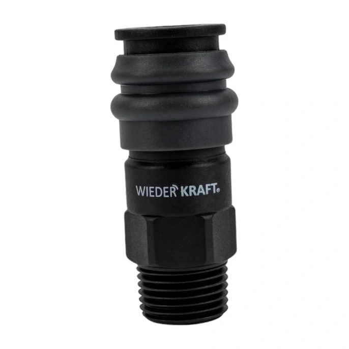 Композитное быстроразъёмное соединение (рапид- 1/2"М) WIEDERKRAFT WDK-840SM