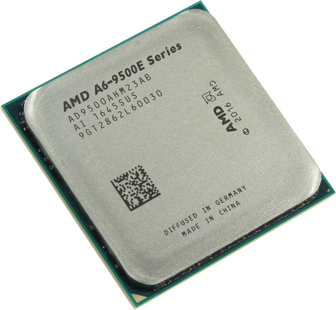 Процессор CPU AMD A6 9500E AD9500AHM23AB 3.0 GHz/2core/SVGA RADEON R5/ 1 Mb/35W Socket AM4