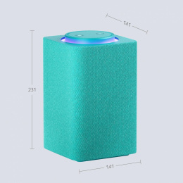 Умная колонка ЯНДЕКС Станция Макс Zigbee, 65Вт, с Алисой, бирюзовый [yndx-00053trq]