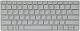 Клавиатура Microsoft Bluetooth Designer compact keyboard, Monza Grey