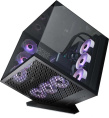 Корпус ATX AZZA CUBE PLUS, Midi-Tower, без БП, черный [csaz-1002 cube+]