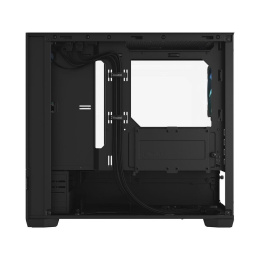 Корпус Case Fractal Design Pop Mini Air RGB TG Clear Tint, Mini-Tower, 3x120mm RGB, 2xUSB-A 3.2 mATX, mITX Black FD-C-POR1M-06