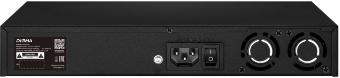 Коммутатор Digma DSP216G-2G-2S-R300, неуправляемый