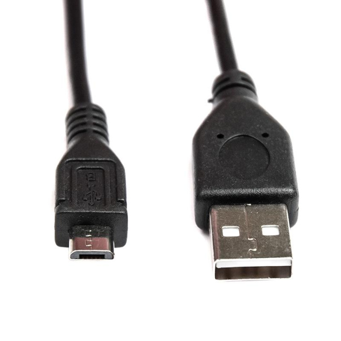 Bion Кабель USB 2.0 - micro USB, AM-microB, 0.5 м, черный [BXP-CCP-mUSB2-AMBM-005]