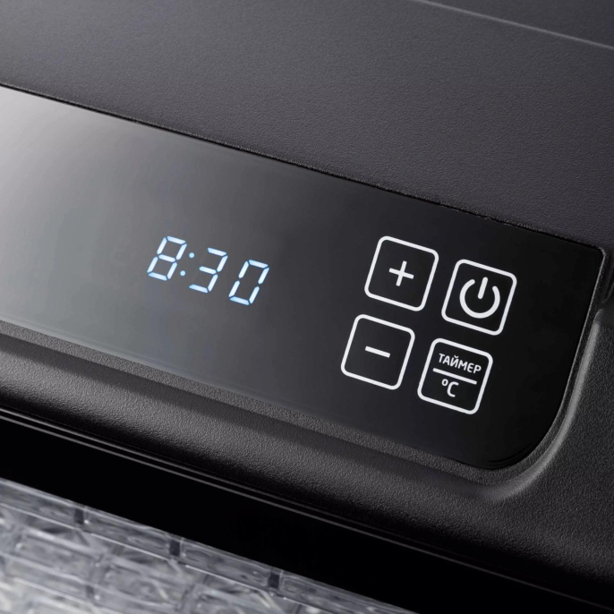 Сушка для фруктов и овощей Kitfort КТ-1905 18под. 500Вт черный