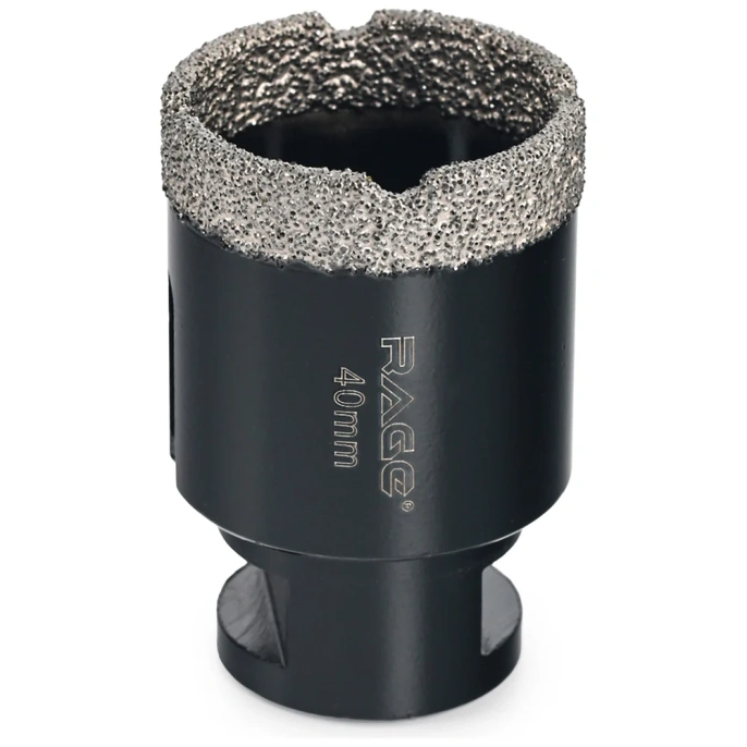 Коронка алмазная по керамике 40 мм М14 для УШМ RAGE by VIRA 559523