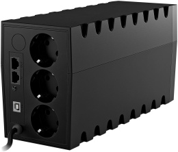 Источник бесперебойного питания Powercom Raptor Plus RPT650EU 390Вт 650ВА черный