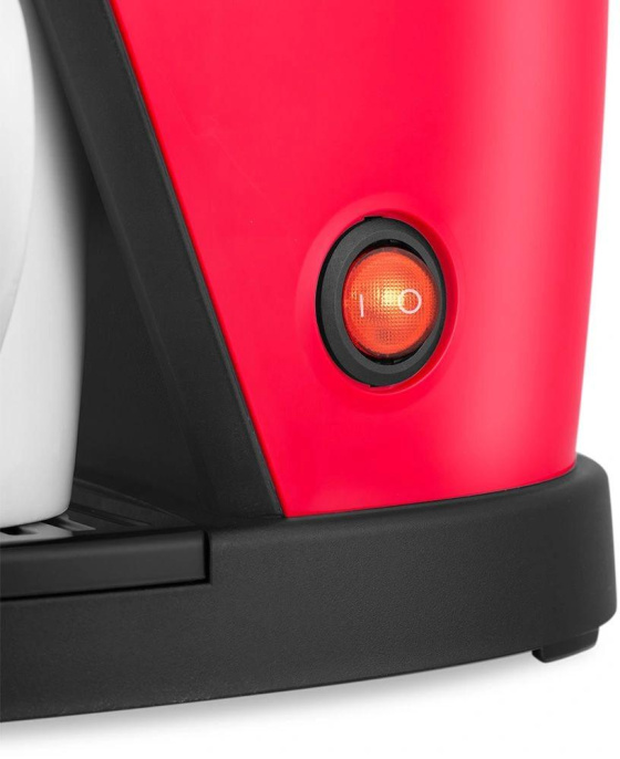 Кофеварка капельная Kitfort КТ-7188-1 450Вт черный/малиновый