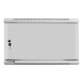 Exegate EX298611RUS Шкаф телекоммуникационный 19" настенный 6U ExeGate EC-WM-6U.450.M.GREY 19”, 6U, 600x450x370mm ШхГхВ , передняя дверь металл, съемные боковые панели, пыле- и влагозащита IP23, све