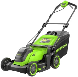 Газонокосилка аккумуляторная роторная Greenworks GD40LM411 2521007