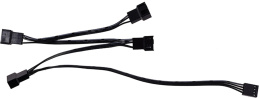Разветвитель ID-Cooling FS-04 PWM (входной порт: 4pin x1, выходной порт: 4pin x4, питание устройств, соединение компонентов ПК)