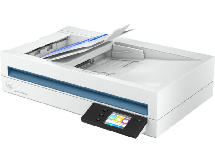 Сканер HP ScanJet Pro N4600 fnw1 Network Scanner CIS, A4, 600x1200 dpi, 24bit, ADF 100 sheets, Duplex, 40 ppm/80 ipm, USB 3.0, Ethernet 10/100/1000 Base-T, Wi-Fi Direct, repl. SJ 4500 L2749A