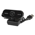 Веб-камера широкоугольная ExeGate Stream C925 Wide Full HD T-Tripod 2Мп, 1920х1080, 1080P,30fps, защитная шторка, телескопический штатив Tripod Tele Ball, фиксированный фокус, широкоугольный 4-линзовый объектив 79°, микрофон с шумоподавлением, универсаль