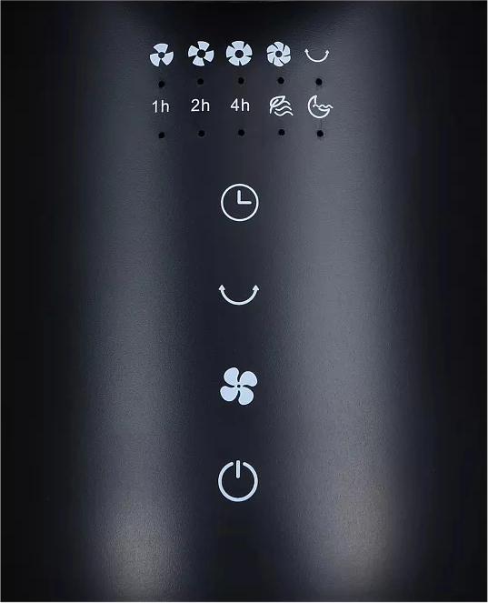 Вентилятор напольный Polaris PSF 3080 30Вт скоростей:10 черный