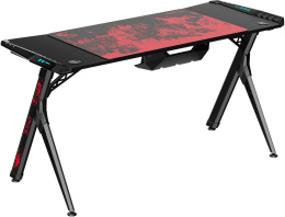 Стол игровой BLOODY BD-TB101, ЛДСП, карбон