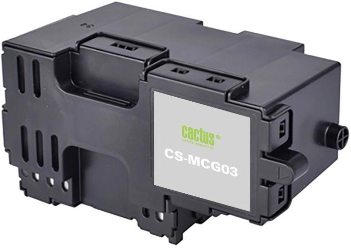 Бункер Cactus CS-MCG03 (MC-G03 емкость для отработанных чернил) для Pixma Maxify GX3010, GX4010, GX3020, GX4020, GX4030, GX3040, GX4040, GX3050, GX4050, GX3060, GX4060, GX3070, GX4070, GX3080, GX4080,