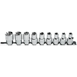 Набор торцевых головок HOEGERT TECHNIK Torx 1/2, 9 шт. HT1A880
