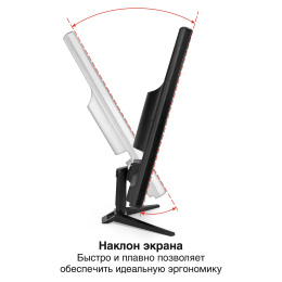 Монитор 21.5" ExeGate EB2200A (VA LED Grade A+, FHD, 1920x1080@75Гц, 16:9, 200cd/m2, 3000:1, 178°/178°, 5ms, D-Sub, HDMI, Flicker-free, Low Blue Light, кабель HDMI 1.5м, VESA, регулировка наклона (tilt), черный) EX297376RUS