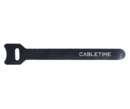 Застежка-липучка CABLETIME CV02B (CT-VT01-B5) для кабеля - Black