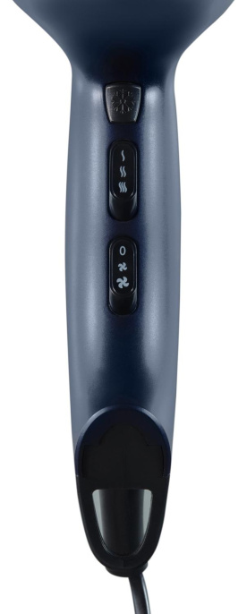 Фен StarWind SHD 6062, 1800Вт, черный и синий