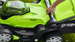 Газонокосилка аккумуляторная роторная Greenworks G24X2LM41 2512607UD