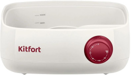 Пароварка KitFort КТ-6830,  белый и красный