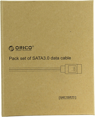 Orico CPD-7P6G-BW902S SerialATA Cable двойной Г-образный коннектор