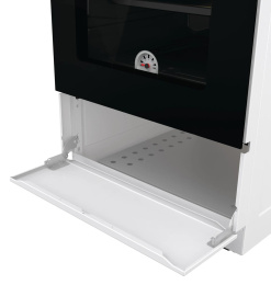 Плита Газовая Gorenje GG5A12WH белый без крышки реш.сталь