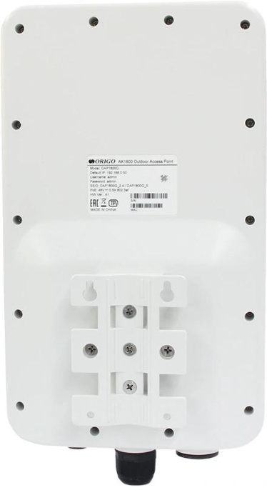 Точка доступа Origo OAP1800G OAP1800G/A1A AX1800 10/100/1000BASE-T белый