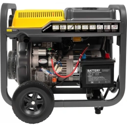 Дизельный трехфазный генератор Inforce (6 кВт; эл.стартер; колёса и ручки; подогрев) IDGL 6000-3