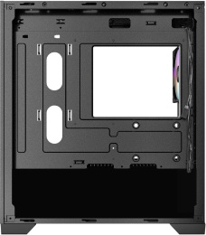 Корпус Azza AEROHEX-M черный без БП mATX 8x120mm 2x140mm 1xUSB2.0 2xUSB3.0 audio bott PSU (CSAZ-203A03M)