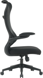 Кресло Cactus CS-MC505-BK черный сиденье черный сетка/ткань крестов. пластик